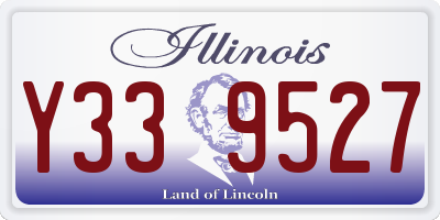 IL license plate Y339527