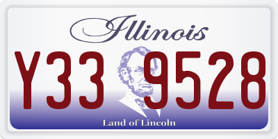 IL license plate Y339528