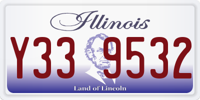 IL license plate Y339532