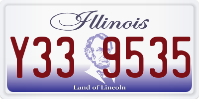 IL license plate Y339535