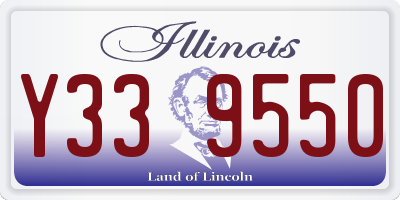 IL license plate Y339550