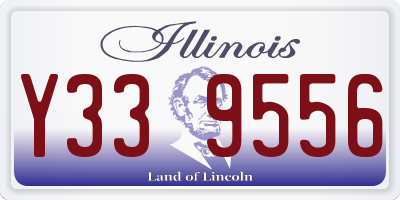 IL license plate Y339556