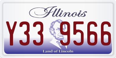 IL license plate Y339566