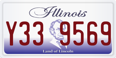 IL license plate Y339569