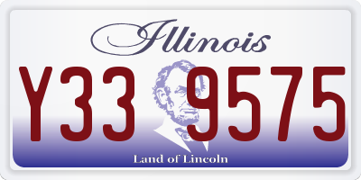 IL license plate Y339575