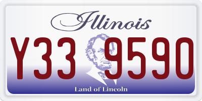 IL license plate Y339590