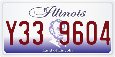 IL license plate Y339604