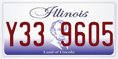 IL license plate Y339605