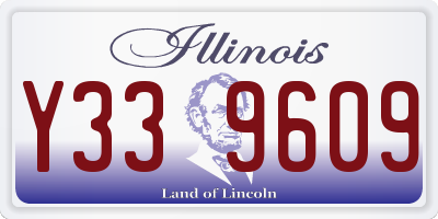 IL license plate Y339609