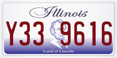 IL license plate Y339616