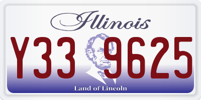 IL license plate Y339625