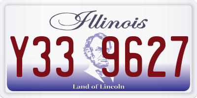 IL license plate Y339627