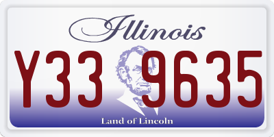 IL license plate Y339635