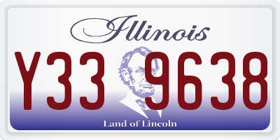IL license plate Y339638