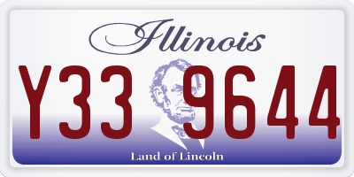 IL license plate Y339644