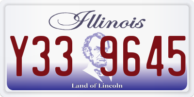 IL license plate Y339645