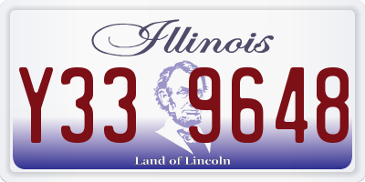IL license plate Y339648