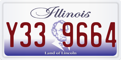 IL license plate Y339664