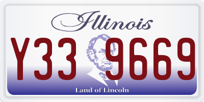 IL license plate Y339669