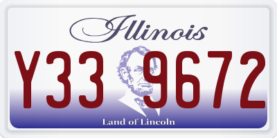 IL license plate Y339672