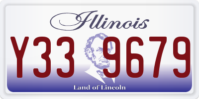 IL license plate Y339679