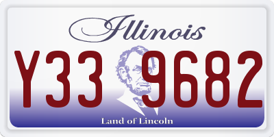 IL license plate Y339682