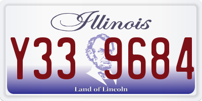 IL license plate Y339684
