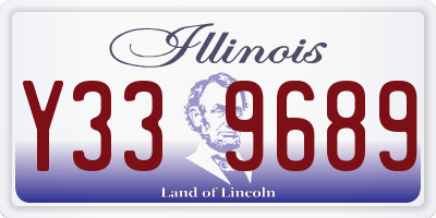 IL license plate Y339689