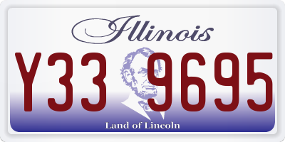 IL license plate Y339695