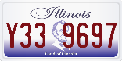 IL license plate Y339697