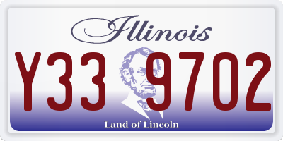 IL license plate Y339702