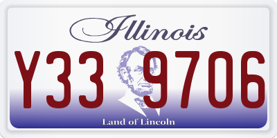 IL license plate Y339706
