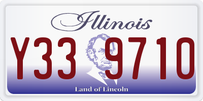 IL license plate Y339710