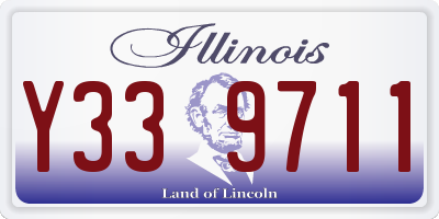 IL license plate Y339711