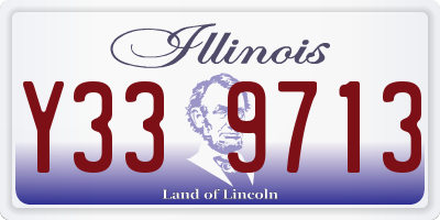 IL license plate Y339713