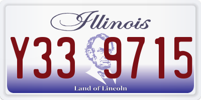 IL license plate Y339715