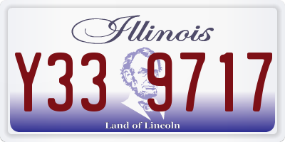 IL license plate Y339717