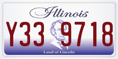 IL license plate Y339718