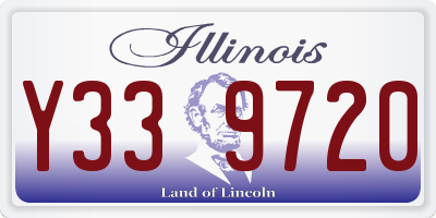 IL license plate Y339720