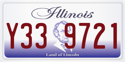 IL license plate Y339721