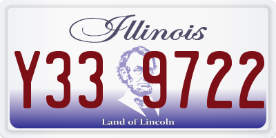 IL license plate Y339722