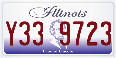 IL license plate Y339723