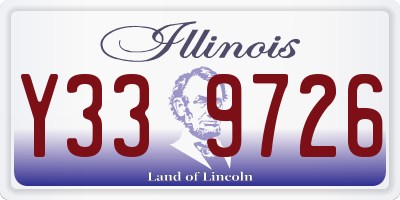 IL license plate Y339726