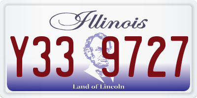 IL license plate Y339727