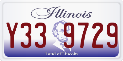IL license plate Y339729