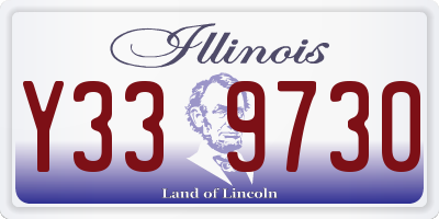 IL license plate Y339730