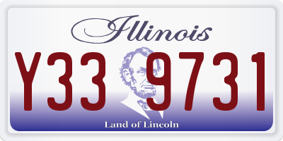 IL license plate Y339731