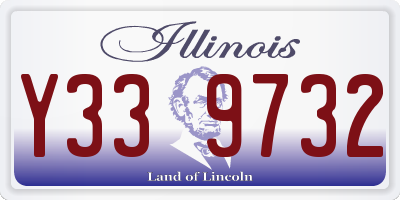 IL license plate Y339732