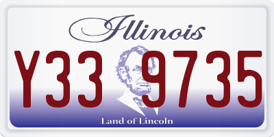 IL license plate Y339735