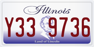 IL license plate Y339736